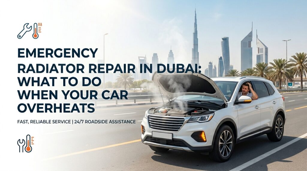 Emergency Radiator Repair in Dubai: What to Do When Your Car Overheats