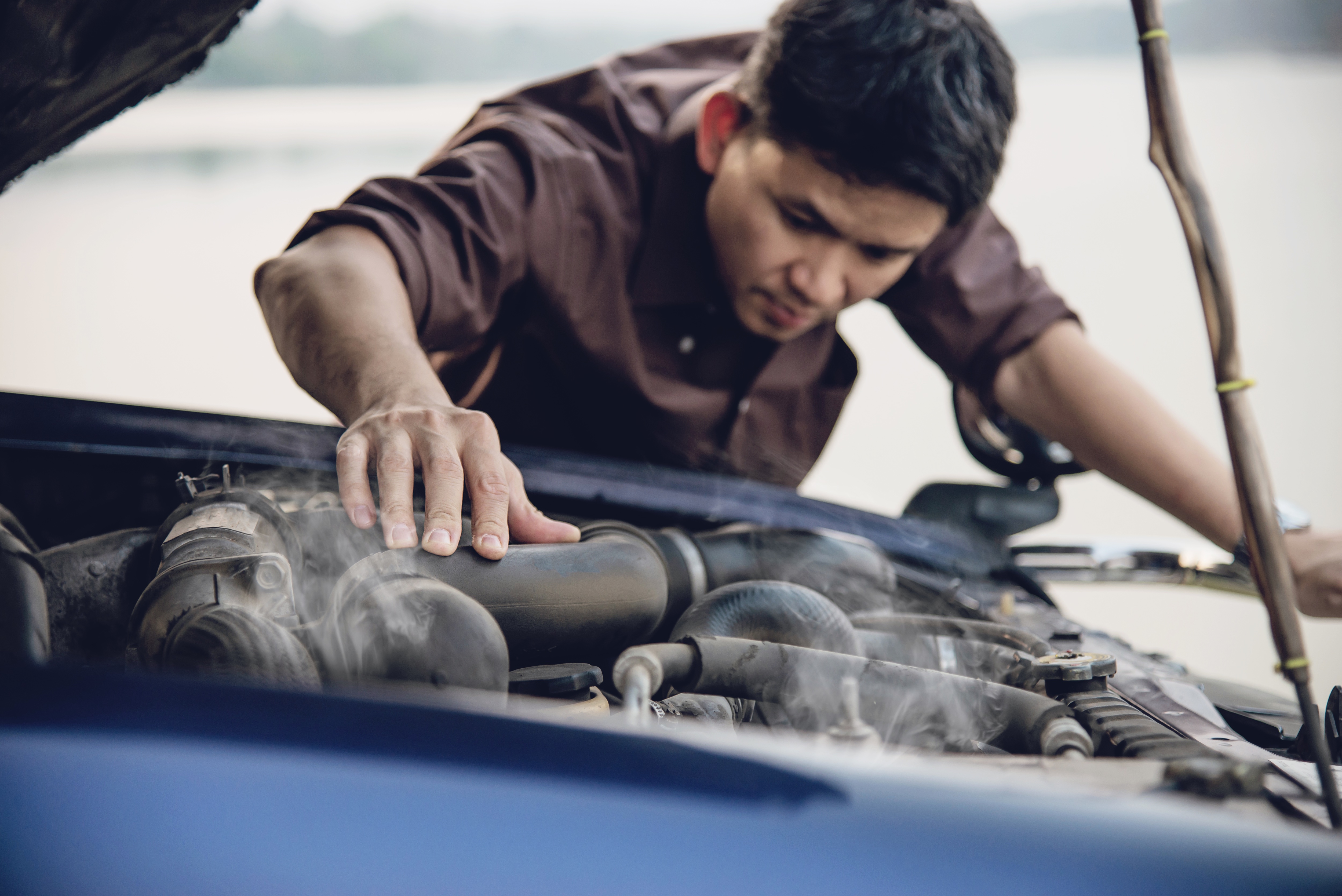 car engine overheats